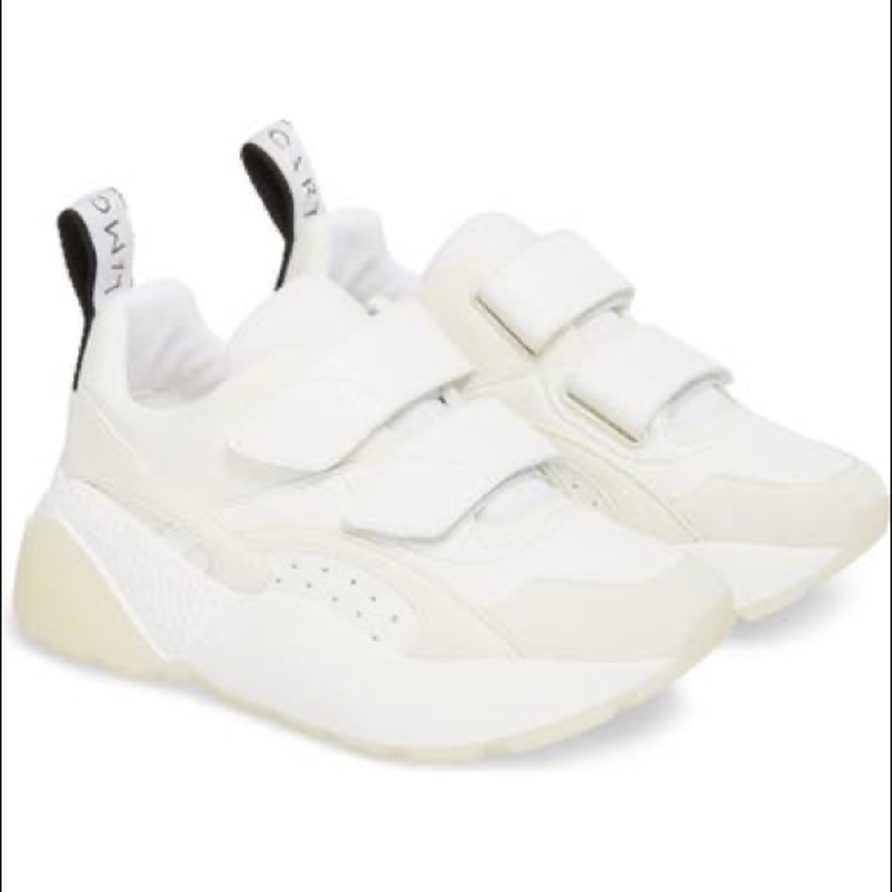Stella Mccartney Eclypse Hook And Loop White Sneak - image 2